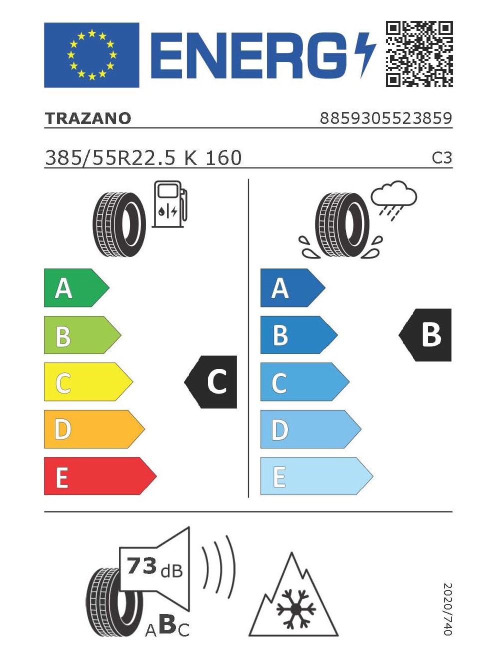 385_55R22.5 CTZ STRANS T _ null v Inter Cars e-Catalog CZ