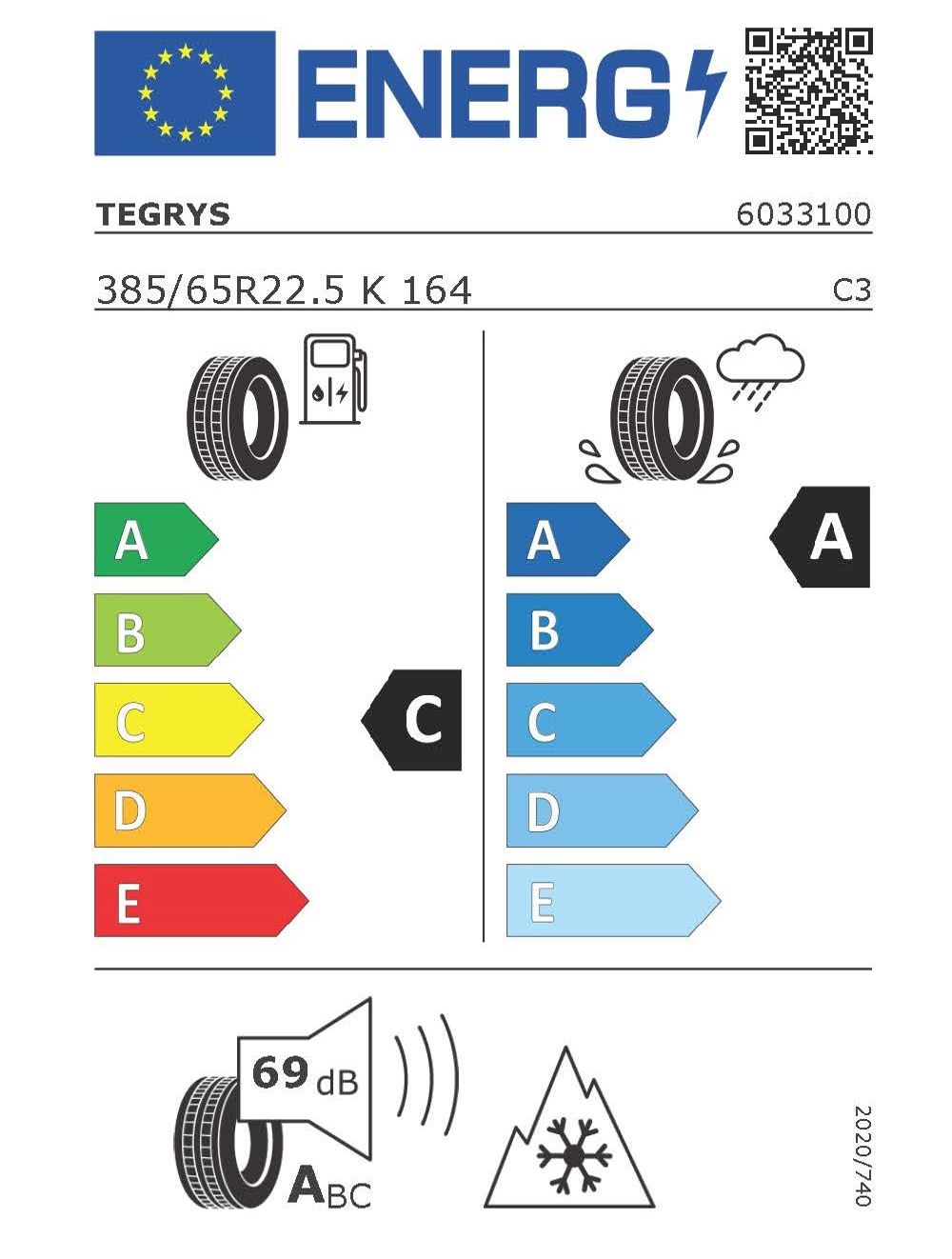 385_65R22.5 TEGRYS TE48-T 164K