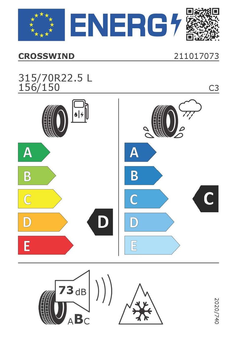 315_70R22.5 CCW CWS10ES
